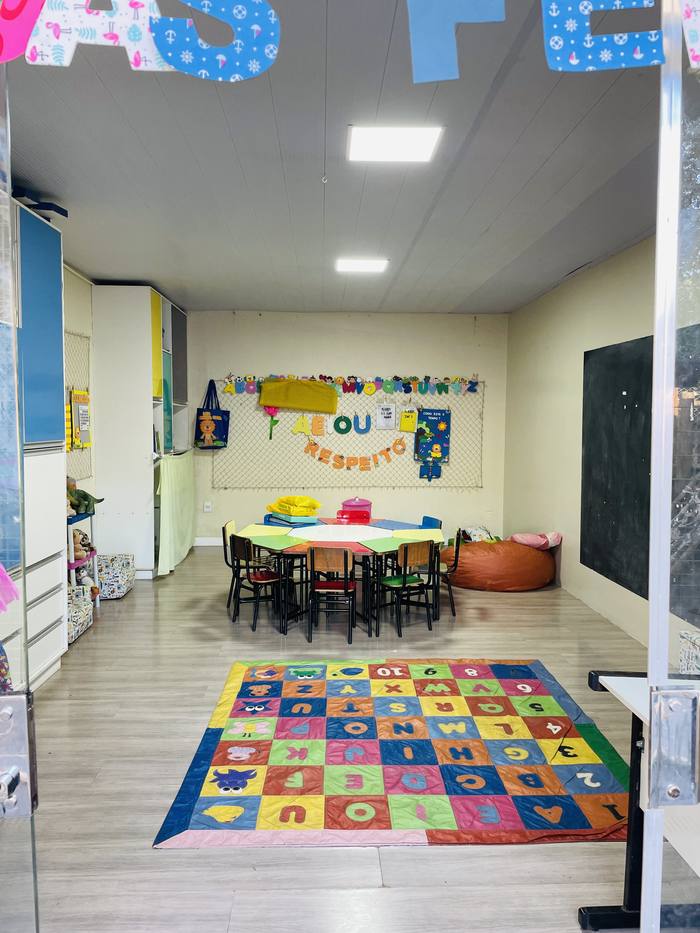 Sala de aula da Curumim